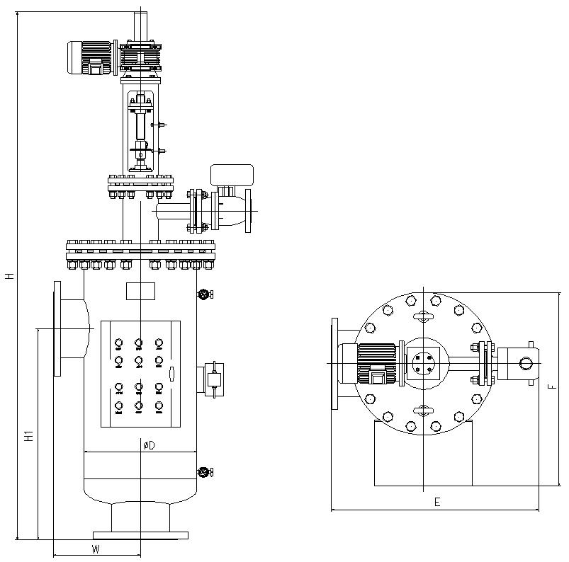 電動吸吮掃描式自清洗過濾器